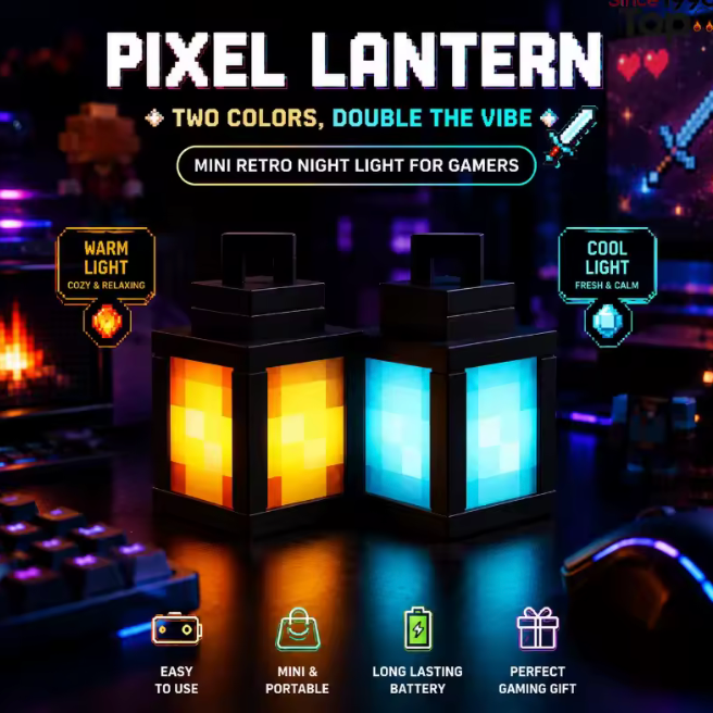 Minecraft LED Lamp
