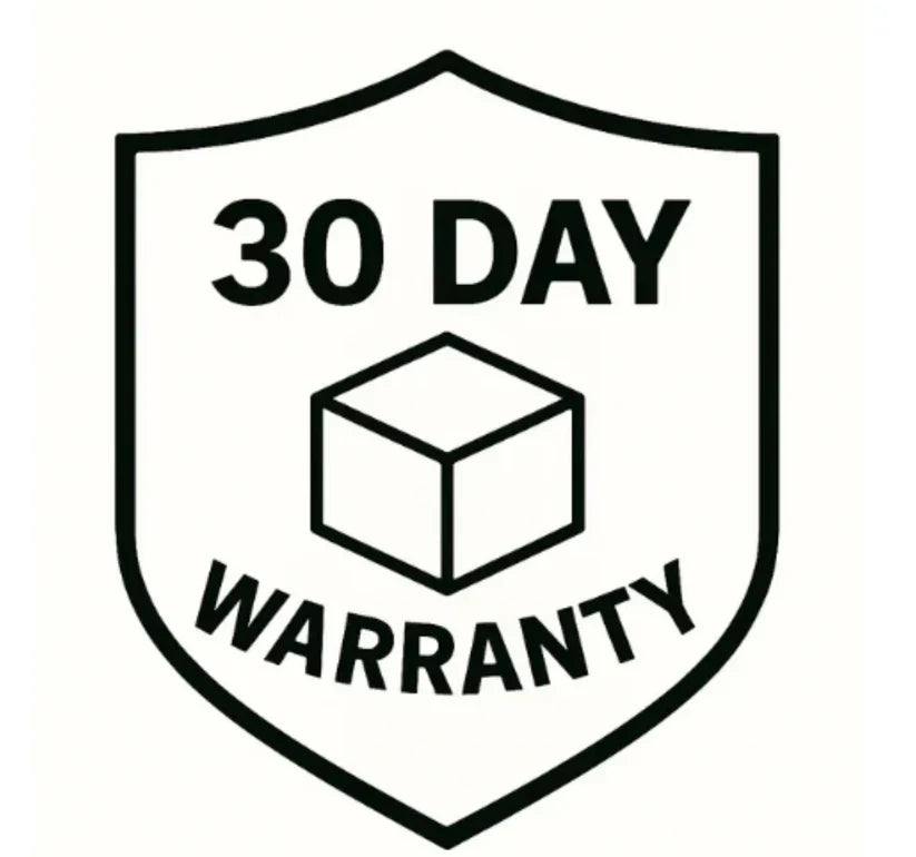 '+ 30 Day Warranty