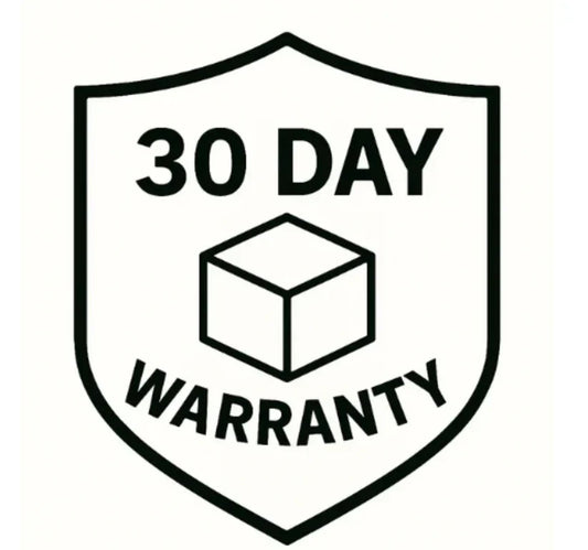 '+ 30 Day Warranty
