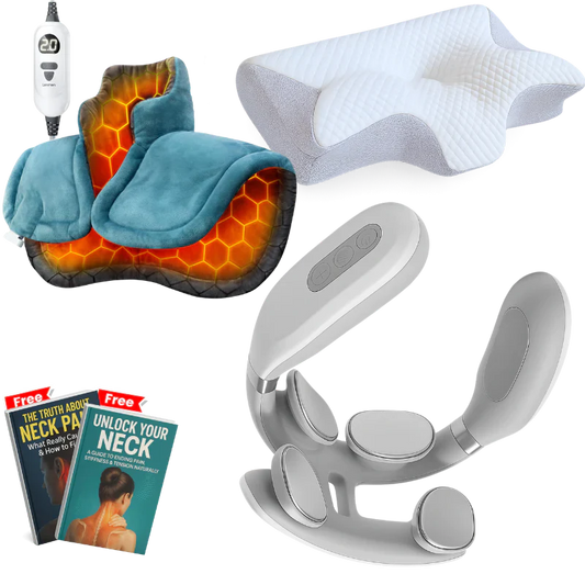Cervical & Migraine Pillow + Heating Pad