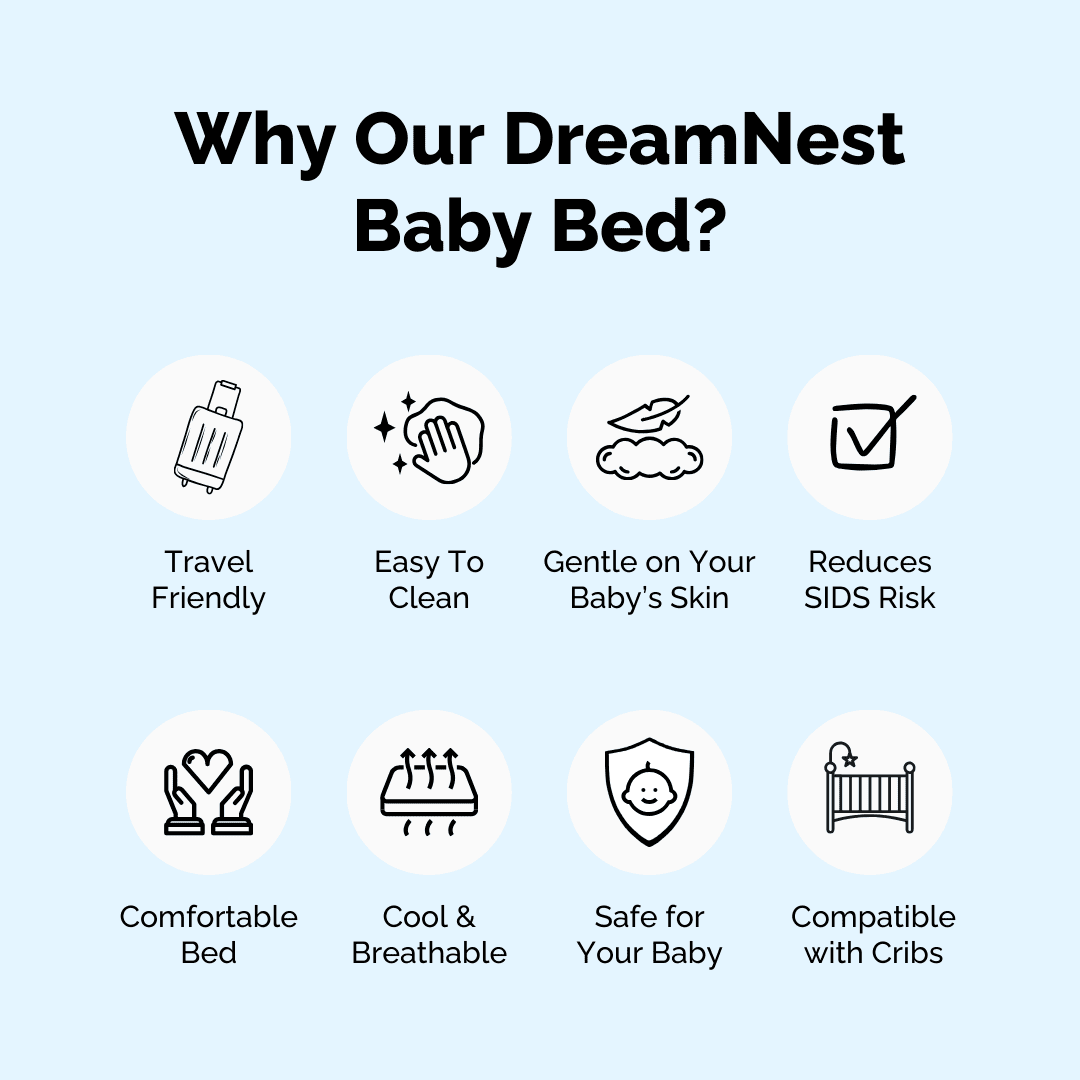 3X DreamNest™ - The Ultimate Baby Bed