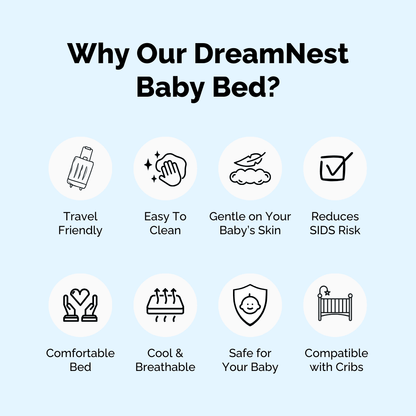 3X DreamNest™ - The Ultimate Baby Bed
