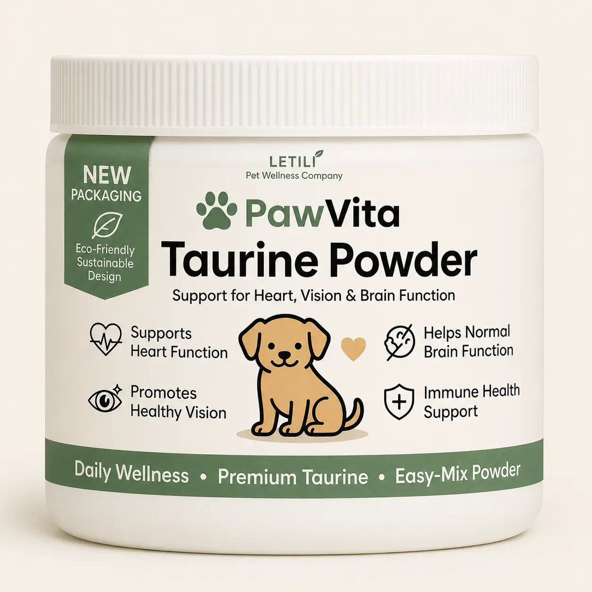 Letili PawVita Taurine+ Powder for Dogs