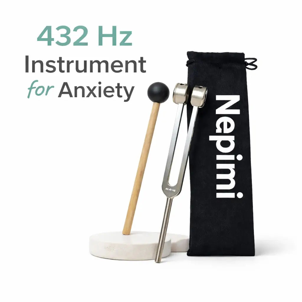 432 Hz Instrument for anxiety