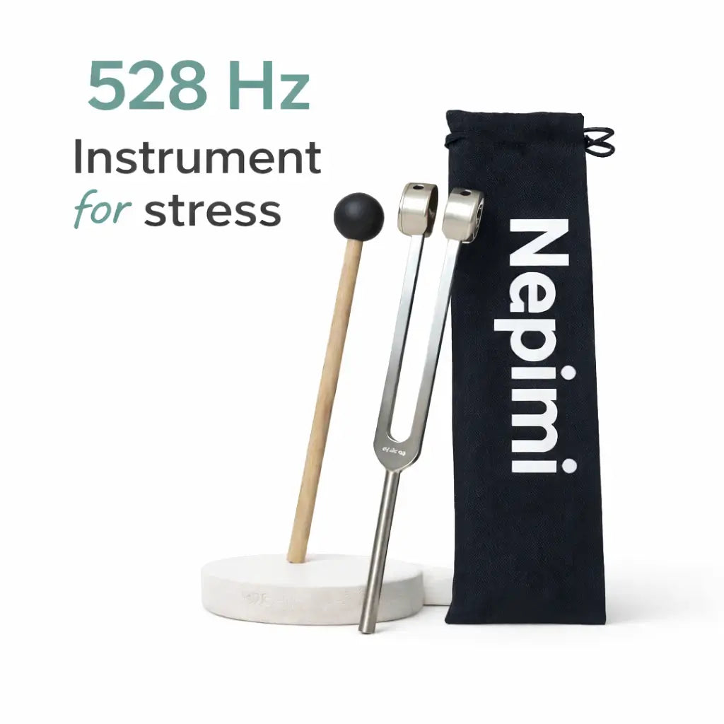 528 Hz Instrument for stress