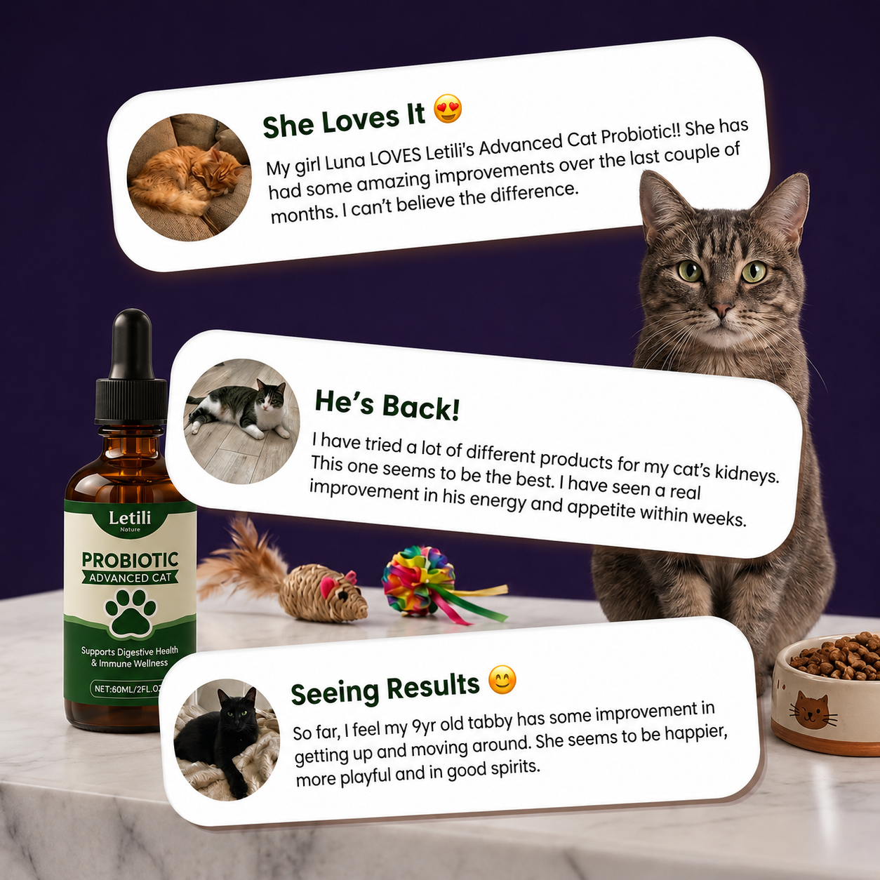 End Your Cat's Kidney Decline & Restore Their Energy While Adding YEARS To Their Lifespan & Saving Thousands on Vet Bills with Just 2 Drops Daily!*