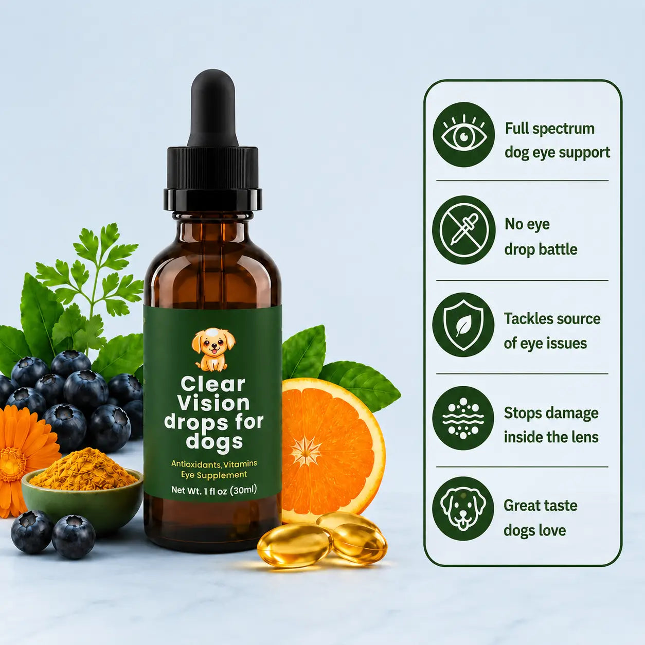 Clear Vision drops for dogs