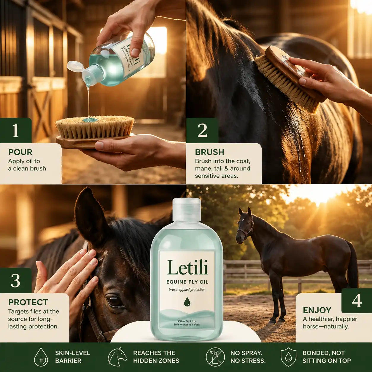 Letili Equine fly oil