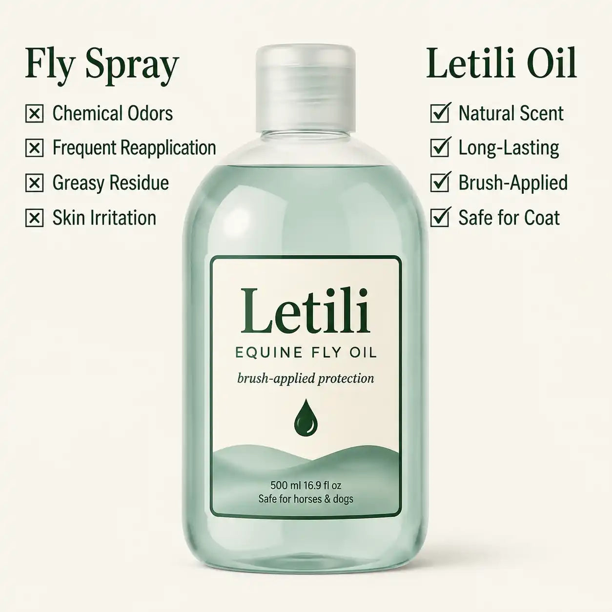Letili Equine fly oil