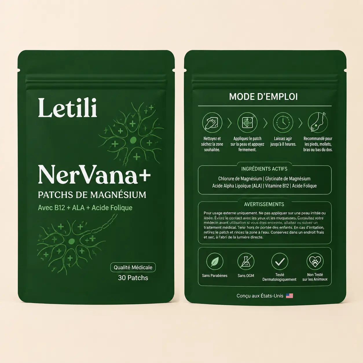 Letili Magnesium Patches