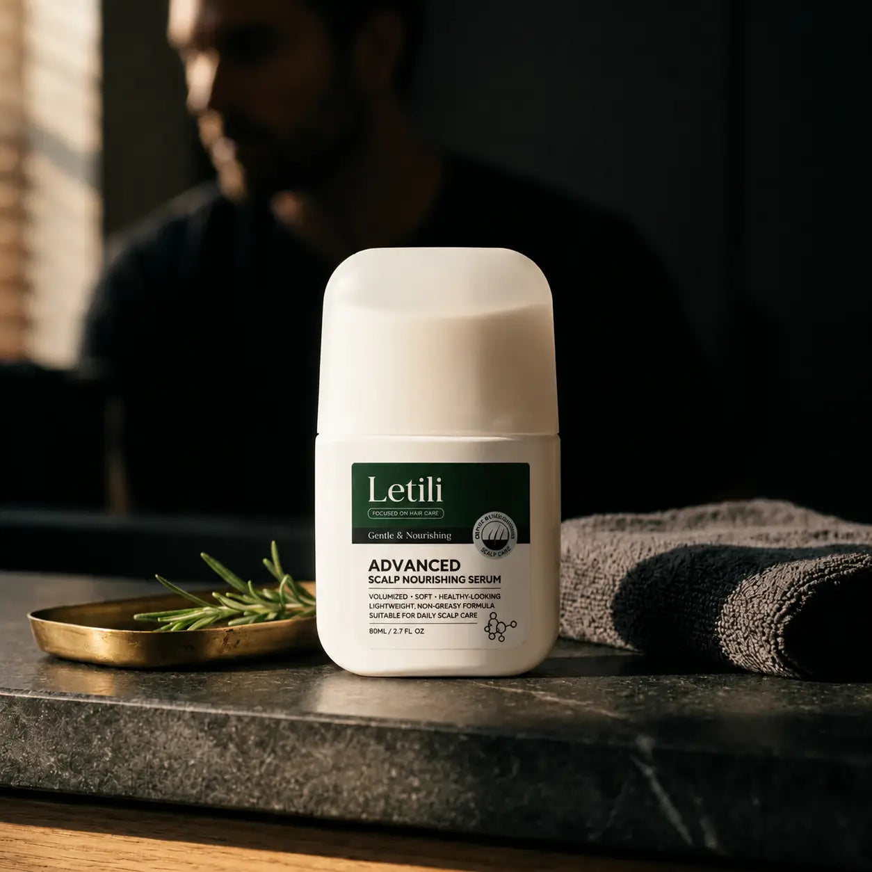 Letili Rosemary + Biotin Hair Oil for Thinning Hair