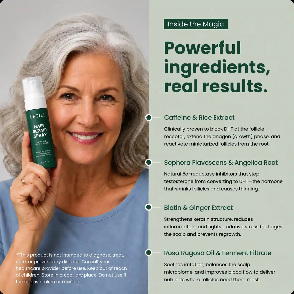 Letili Repair Spray — Eliminates Thinning Hair