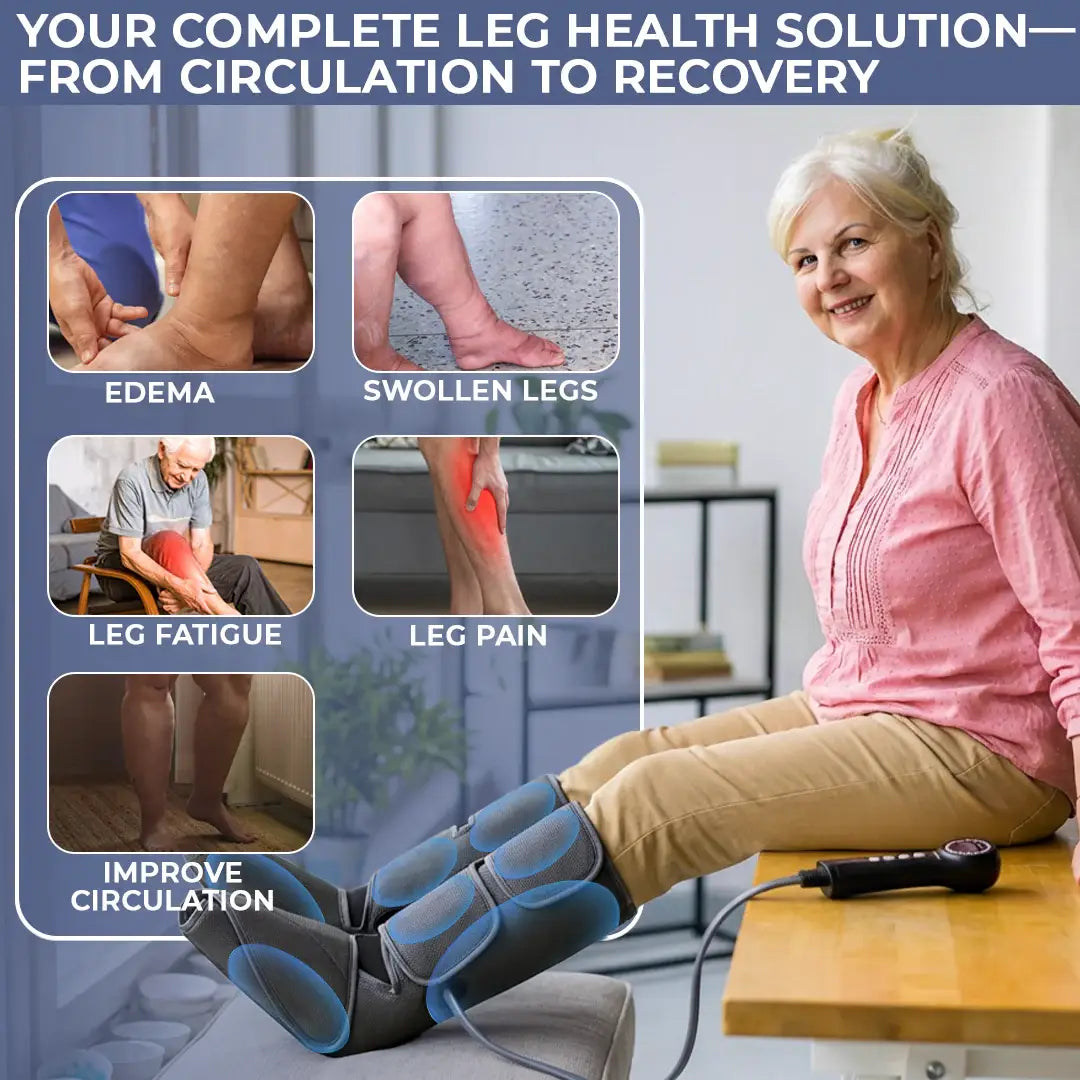 LegRevive™ PRO - Leg Air Compression Boots With Heat & 3 Massage Modes