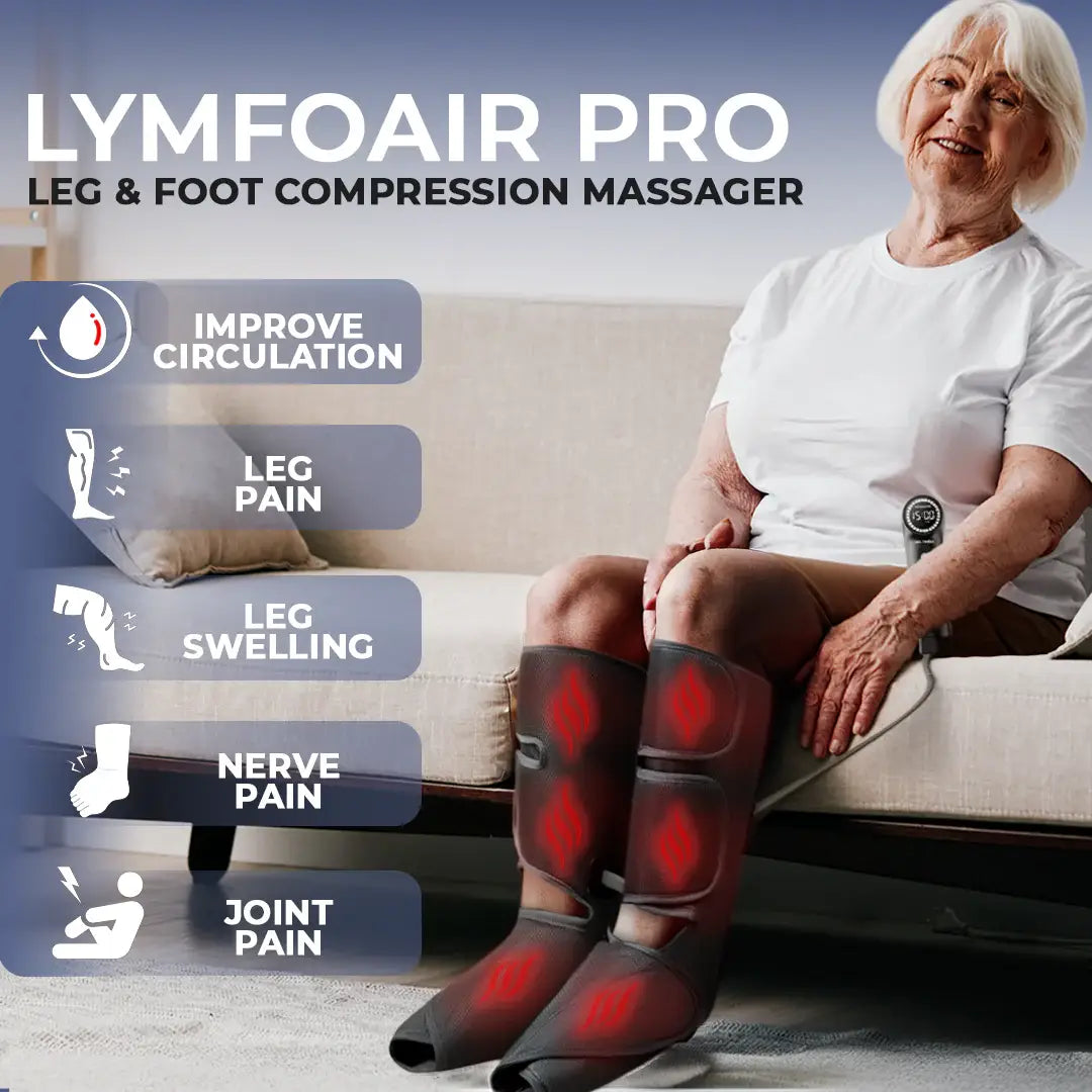 LegRevive™ PRO - Leg Air Compression Boots With Heat & 3 Massage Modes