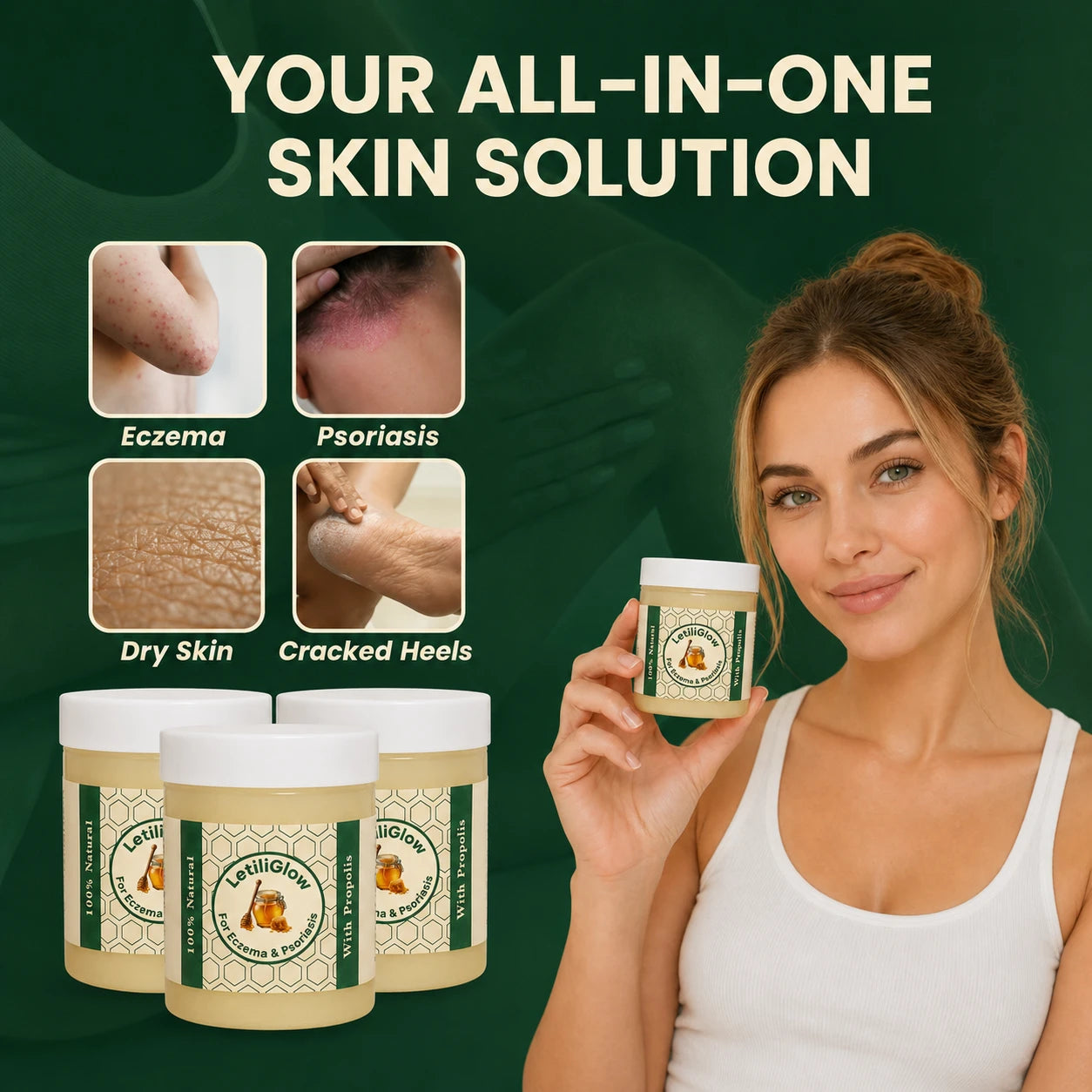 LetiliSkin - Repair Balm For Eczema & Psoriasis
