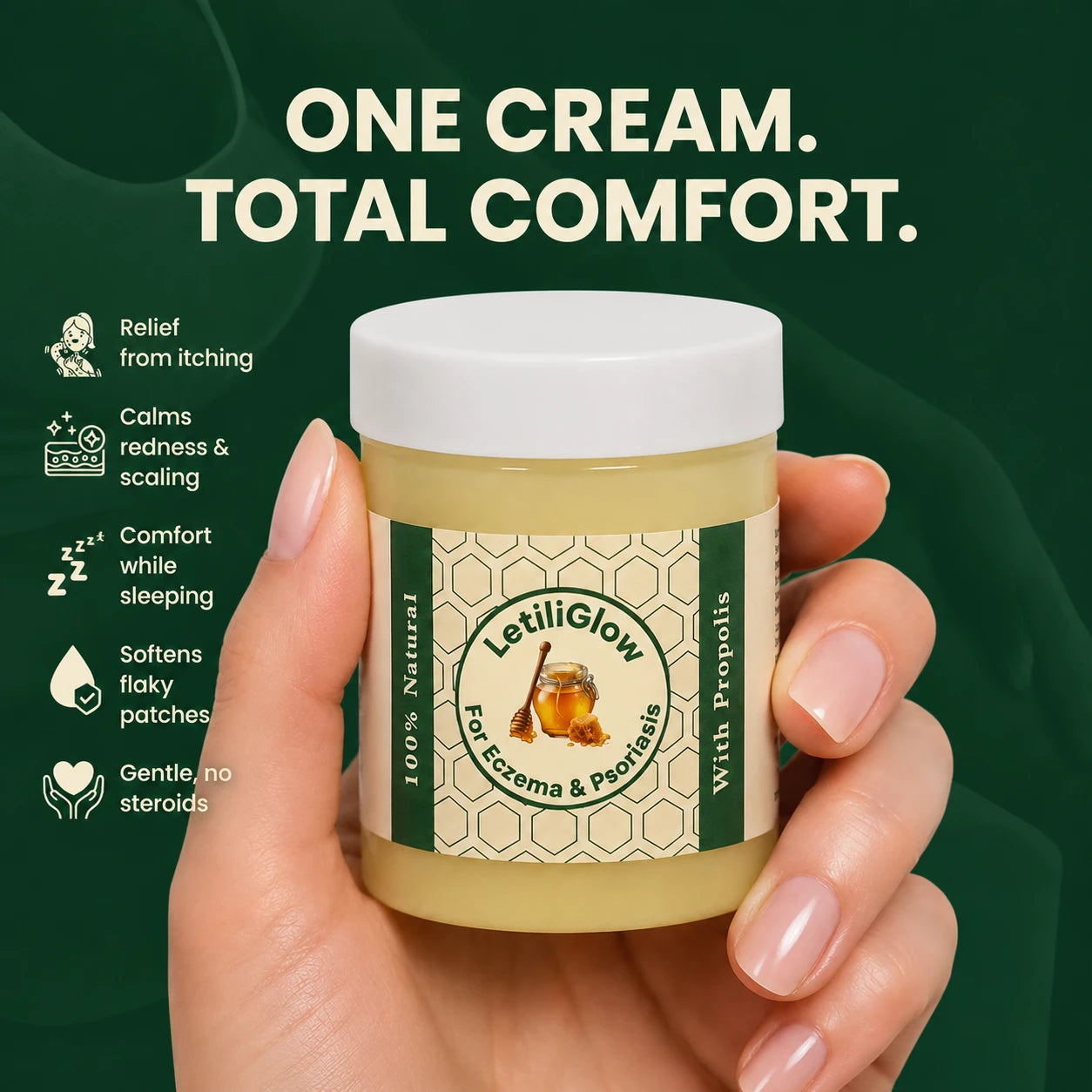 LetiliSkin - Repair Balm For Eczema & Psoriasis