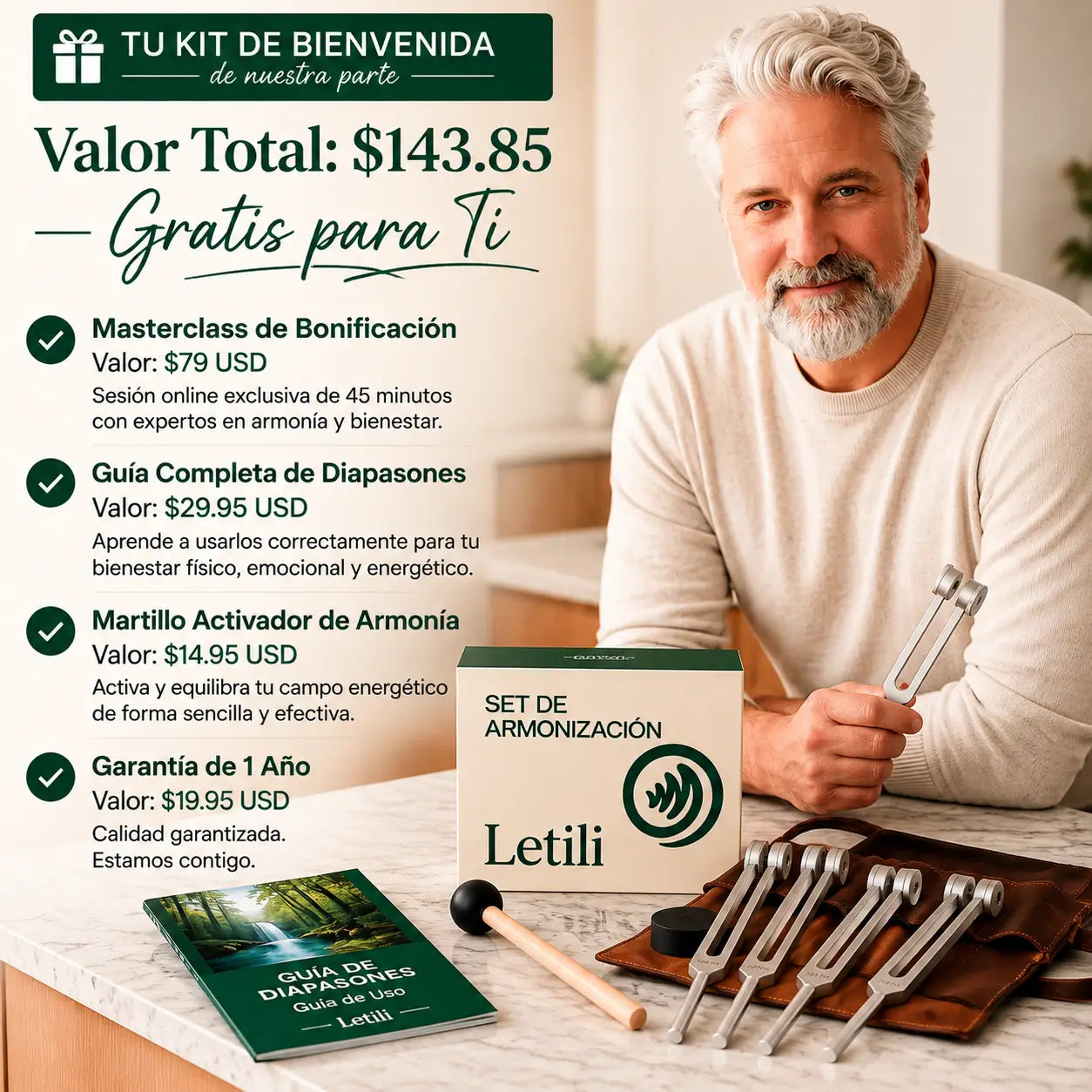 Set de Diapasones de Armonía