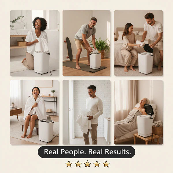 TMWINGS 20L Luxury Spa Towel Warmer Buckets with 4 Timing, Black