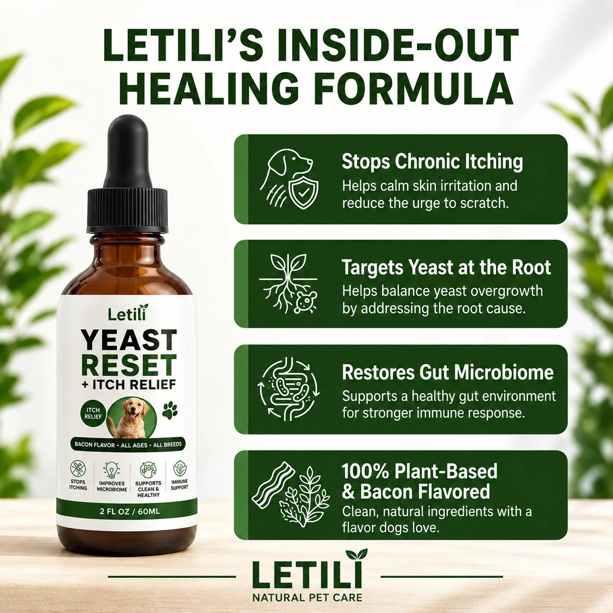 Letili Yeast Reset + Itch Relief Drops