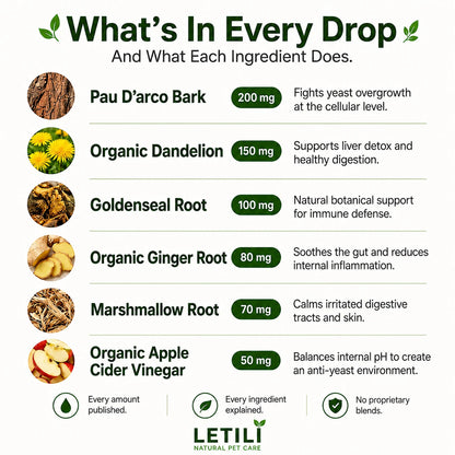 Letili Yeast Reset + Itch Relief Drops