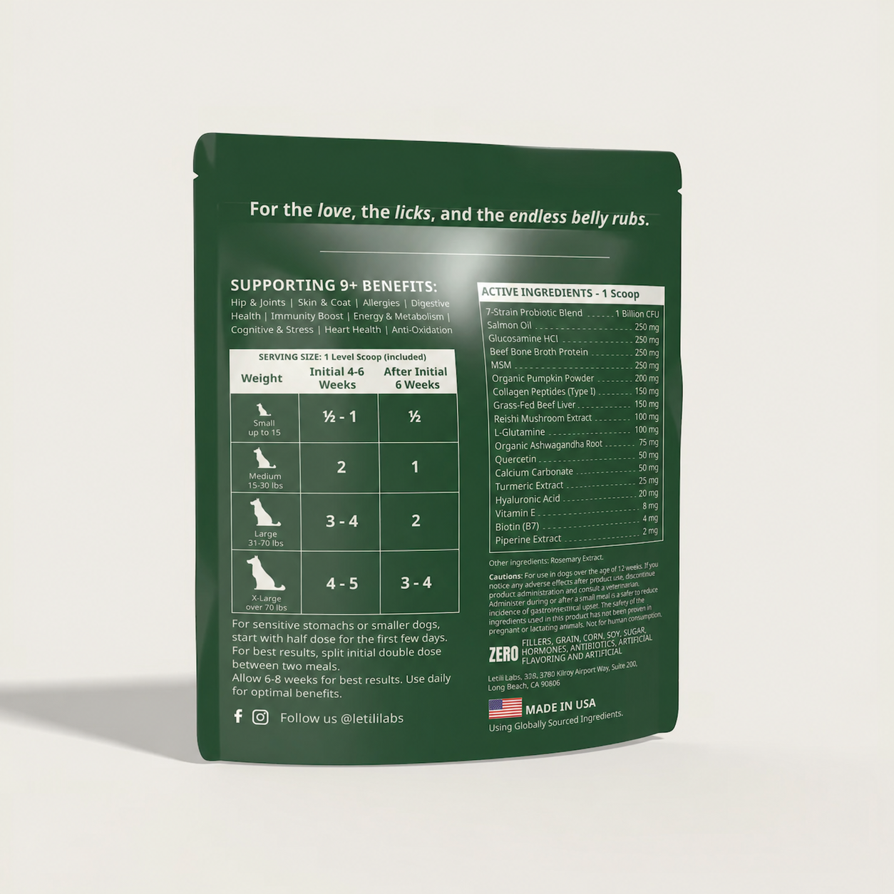 DA-1™ Daily All-in-One - Skin/Coat, Joints, Gut Health & More
