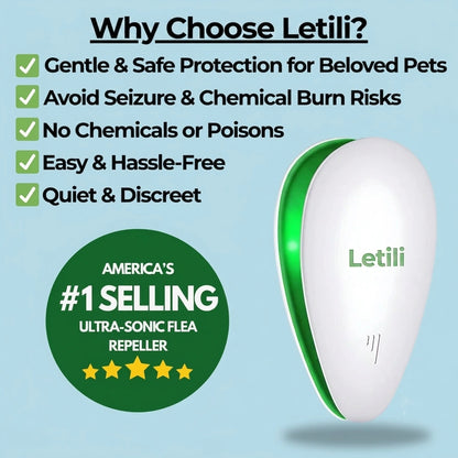 Say Goodbye To Chemical Exposure, Costly Treatments and Recurring Fleas with Letili