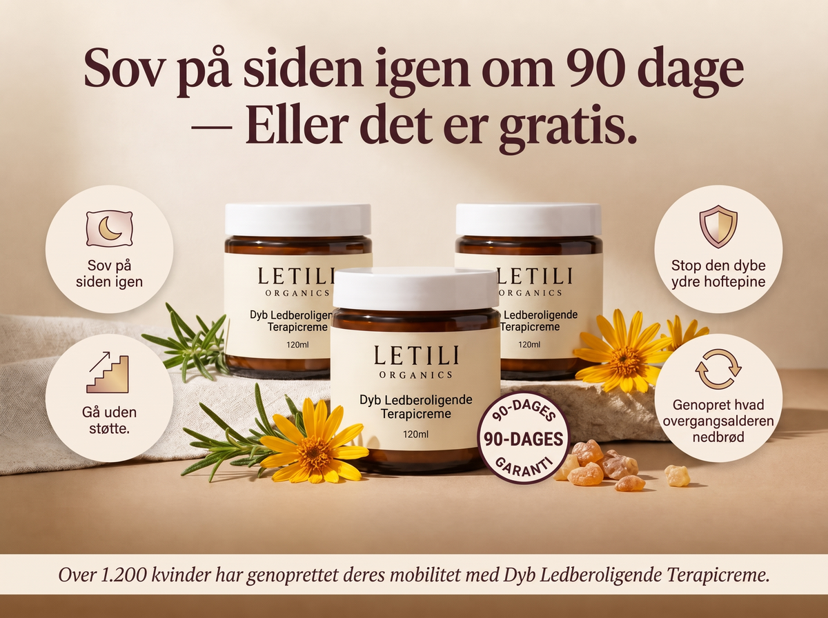 2X | Letili Organics Dybdevirkende Ledcreme – Beroligende Lindring | MP