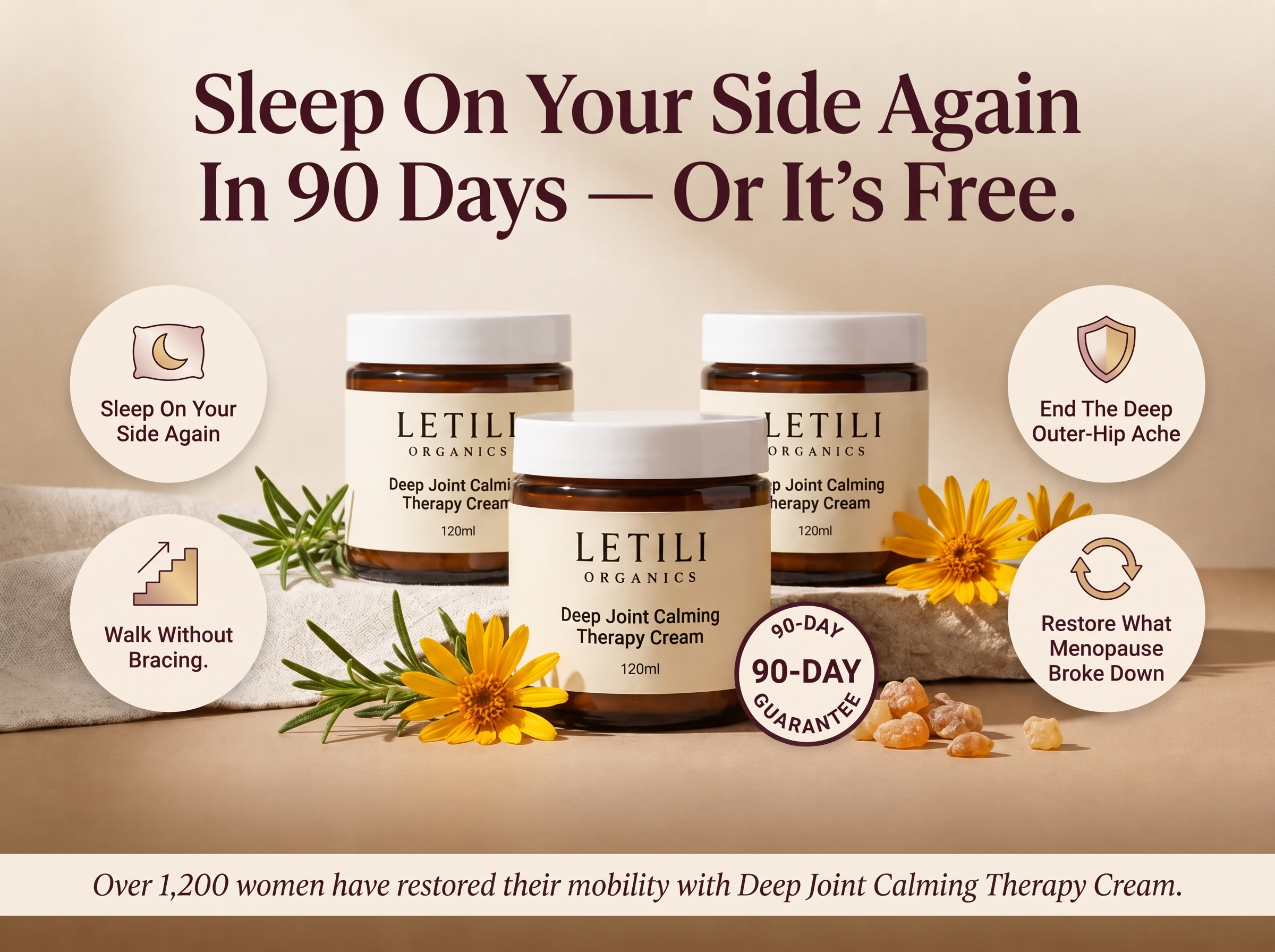 Letili Organics Deep-Soothing Joint Therapy Cream | MP