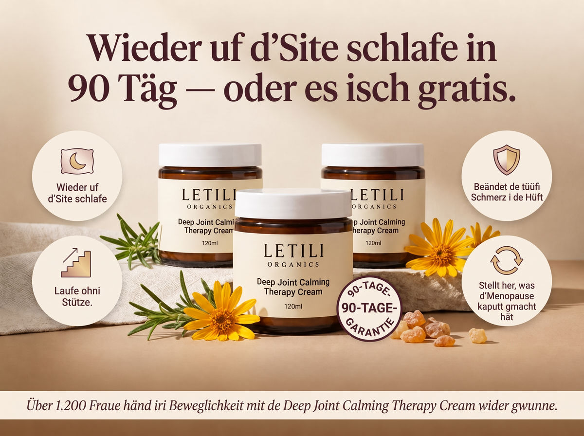 2X | Letili Organics Gelenk-Intensivcreme – tiefenwirksame Beruhigung für strapazierte Gelenke | MP