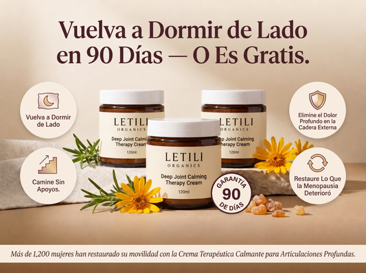 Letili Organics Crema Terapéutica de Alivio Profundo para las Articulaciones | MP