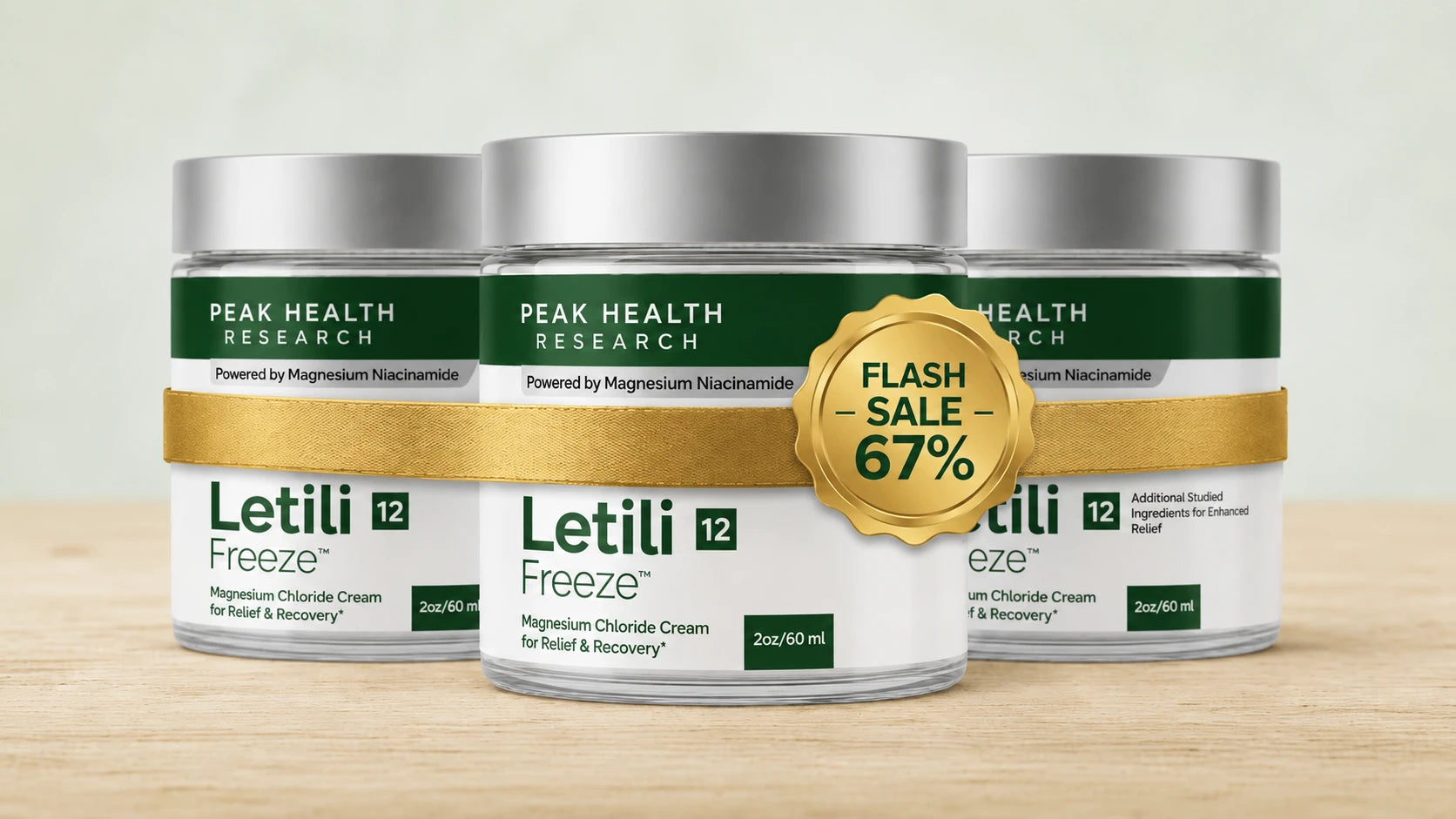 Letili Magnesium Chloride Cream for Relief & Recovery